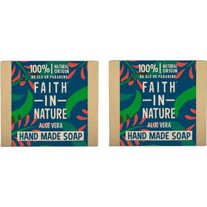 FAITH IN NATURE - Soap Aloe Vera - 2 Pak