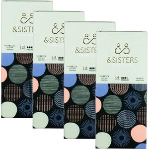 &SISTERS – Eco-Applicator Tampons – Medium – 4 pak – Biologisch Katoen