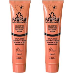 DR PAWPAW - Balm Tinted Peach Pink - 2 Pak