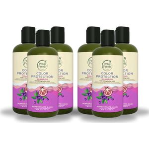 Petal Fresh - Color Protection Shampoo Pomegranate & Açai - 475ml - 6 Pak - Voordeelverpakking
