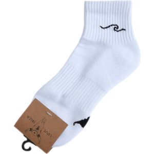 Socks wave white
