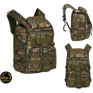 Alta-X outdoor - Army Rugzak Mountain 40 L Digitaal Camo - Leger Rugtas - Hiking Rugzak - Wandel rugzak