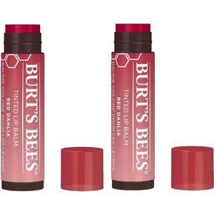 BURT'S BEES - Tinted Lip Balm Red Dahlia - 2 Pak