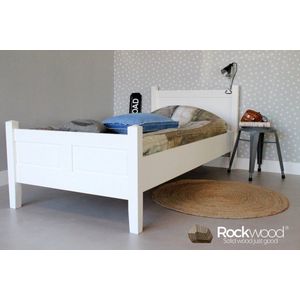 Rockwood® Tienerbed Alex Wit met lattenbodem