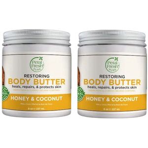 PETAL FRESH - Body Butter Honey & Coconut - 2 Pak