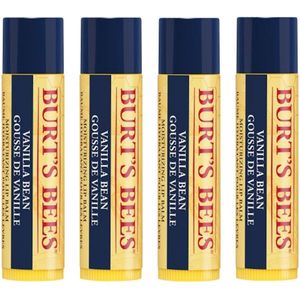 BURT'S BEES - Lip Balm Vanilla Bean - 4 Pak