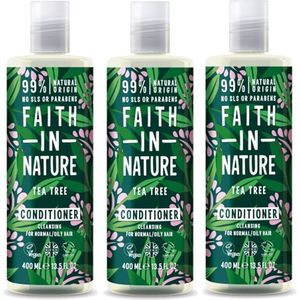 FAITH IN NATURE - Conditioner Tea Tree - 3 Pak