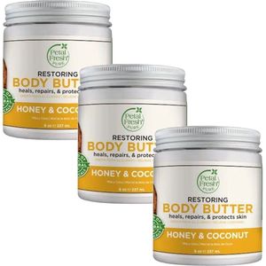 PETAL FRESH - Body Butter Honey & Coconut - 3 Pak