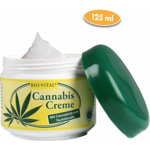 Bio-Vital - Cannabis Crème - 125ml Trakteer je huid op een Wellens-ervaring