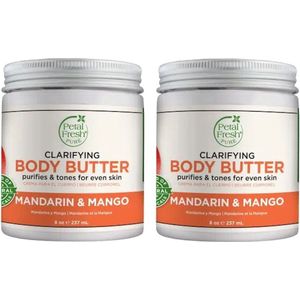 PETAL FRESH - Body Butter Mandarin & Mango - 2 Pak