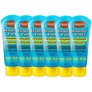 O'KEEFFE'S - Healthy Feet Exfoliating - 6 Pak - Voordeelverpakking
