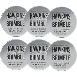 HAWKINS & BRIMBLE - Beard Balm - 6 Pak - Voordeelverpakking