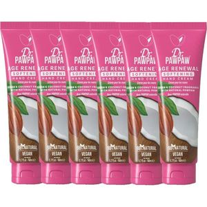 DR PAWPAW - Dr. Pawpaw Hand Cream Cocoa & Coconut - 6 Pak - Voordeelverpakking