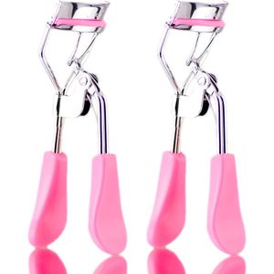 2 Stuks - Professionele Wimperkruller - Wimper Krullend Gereedschap - Lash Curler - Cosmetische Wimperkrultang - Curling Tang - Wimper Gereedschap - Roze