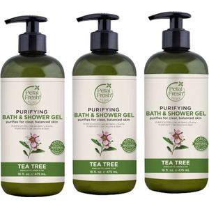 PETAL FRESH - Bath & Shower Gel Tea Tree - 3 Pak