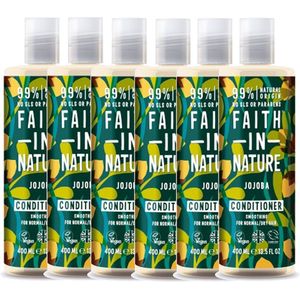 FAITH IN NATURE - Conditioner Jojoba - 6 Pak - Voordeelverpakking