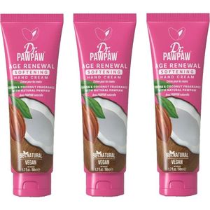 DR PAWPAW - Dr. Pawpaw Hand Cream Cocoa & Coconut - 3 Pak