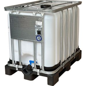 IBC container 600 liter - Kunststof pallet - UN keur