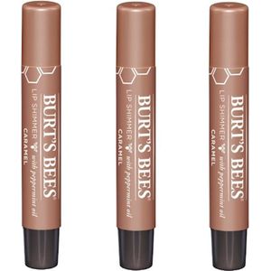 BURT'S BEES - Lip Shimmer Caramel - 3 Pak