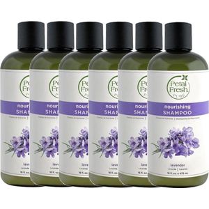 PETAL FRESH - Shampoo Lavender - 6 Pak - voordeelverpakking