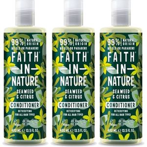 FAITH IN NATURE - Conditioner Seaweed & Citrus - 3 Pak