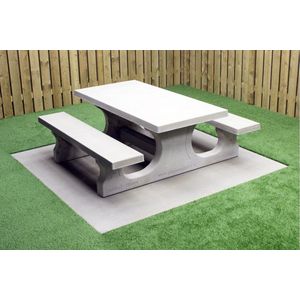 Rockwood® Betonnen Picknickset Massief 1.80m