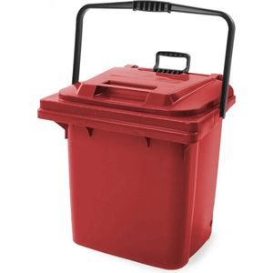 Roll box minicontainer 45 liter rood