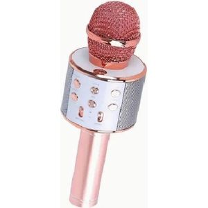 Karaoke microfoon met bluetooth - microfoon met ingebouwde speaker - bluetooth microfoon - 3in1 karaoke set - bluetooth speaker - voice recorder - draadloze karaoke microfoon met bluetooth - compatible met apps - karaoke set - zingen en muziek maken