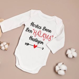 Baby romper met tekst - Zwangerschap aankondiging - Cadeau - Pregnancy announcement - Maat 80 lange mouwen