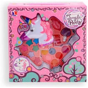 Unicorn Makeup Set -Make-Up - Uiterlijke Verzorging Kinderen - Meisjes Makeup - Creativiteit - Makeup voor Kids - Make-up Set - Schmink - Kindermakeup - Lippenstift & Oogschaduw voor Peuters & Kleuters Schoencadeau - Sinterklaas - kado - Feestdagen