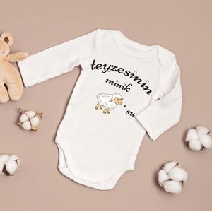 Baby romper met tekst - Zwangerschap aankondiging - Cadeau - Pregnancy announcement - Maat 62 lange mouwen