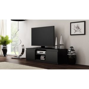 Tv meubel 120 cm zwart