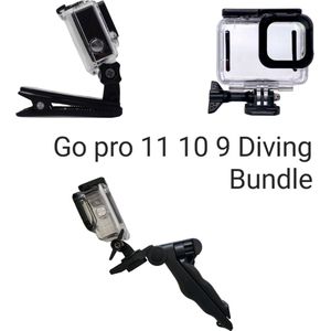 Duik Set voor Gopro - Gopro 11 10 9 Diving Bundle - Gopro Diving - Gopro - Protective Housing - Grip Voor Gopro - Gopro - Duiken