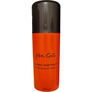 2+1 GRATIS van Gils -Basic Instinct-Deodorant spray-150ml