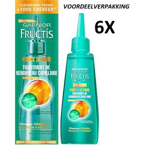 L`OREAL - GARNIER FRUCTIS - HAARGROEI STIMULANS - HAARVOEDING - HAARSERUM - PARABEENVRIJ - VOORDEELVERPAKKING - 6 X 84ML