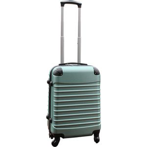 Royalty Rolls handbagage koffer met wielen 39 liter - lichtgewicht - cijferslot - groen