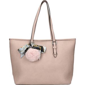 Flora & Co Grote Schoudertas / Tas Dames - Luna - Pastel Roze