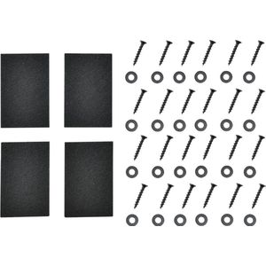 Tafelpoot Zacarias - Stalen Onderstel - Set van 2 - U Tafelpoot - 90x72 cm - Grijs