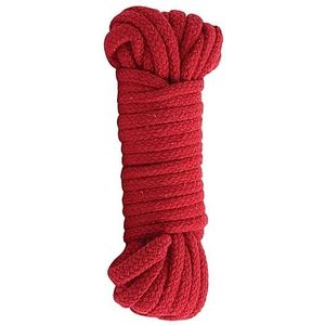 * Basic - Cotton Bondage Rope Japanese Style - Red 10mtr