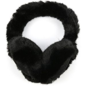 Oorwarmers - Winter - Fluffy - Zwart