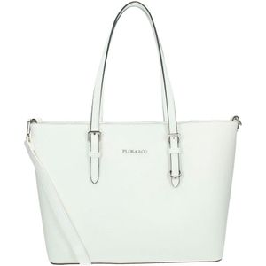 Flora & Co Grote Schoudertas Dames - Nora - wit