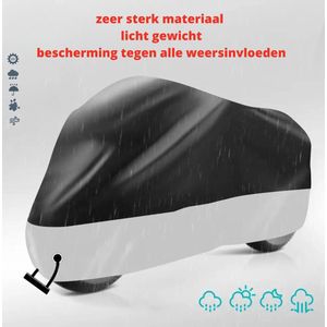 Waterdichte motorhoes - Scooterhoes - voor buiten, zeer sterke kwaliteit. maat: XXL