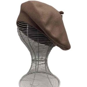 Winter - Baret - Dames - One Size - Taupe - Hoofdmode