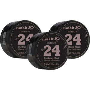 mashUp haircare N° 24 Purifying Mask 250ml - 3 stuks
