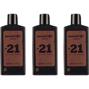 mashUp haircare N° 21 Daily Leave-in Conditioner 250ml - 3 stuks