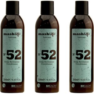 mashUp haircare N° 52 Scalp Revitalizer Conditioner 250ml - 3 stuks