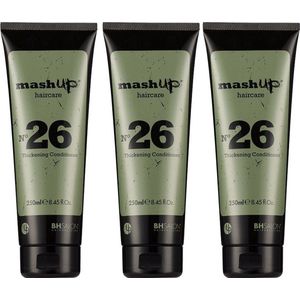 mashUp haircare N° 26 Thickening Conditioner 250ml - 3 stuks