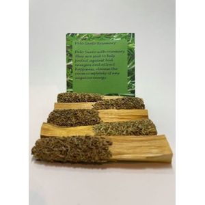 Smudge Palo Santo Dipped Rozemarijn Sticks