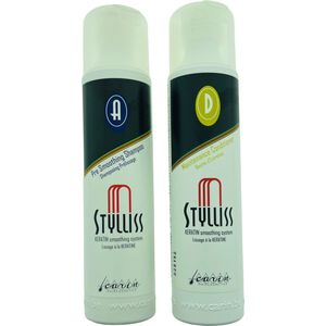 Carin STYLISS KERATIN Smoothing System set Shampoo + Conditioner 2 x 250 ml