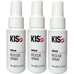 3 stuks KIS Repair Rescue Spray Mini 50ml leave in Conditioner Spray